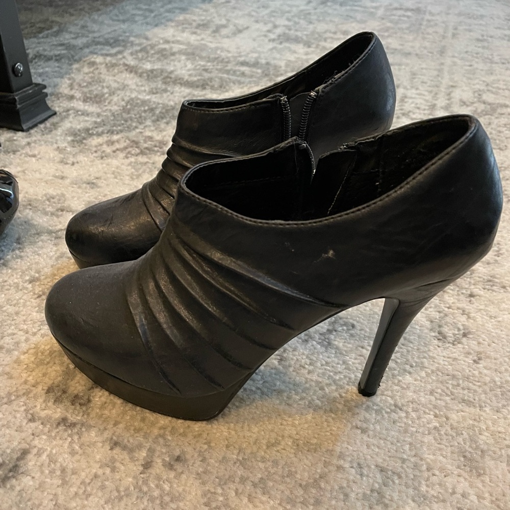 Bootie heels